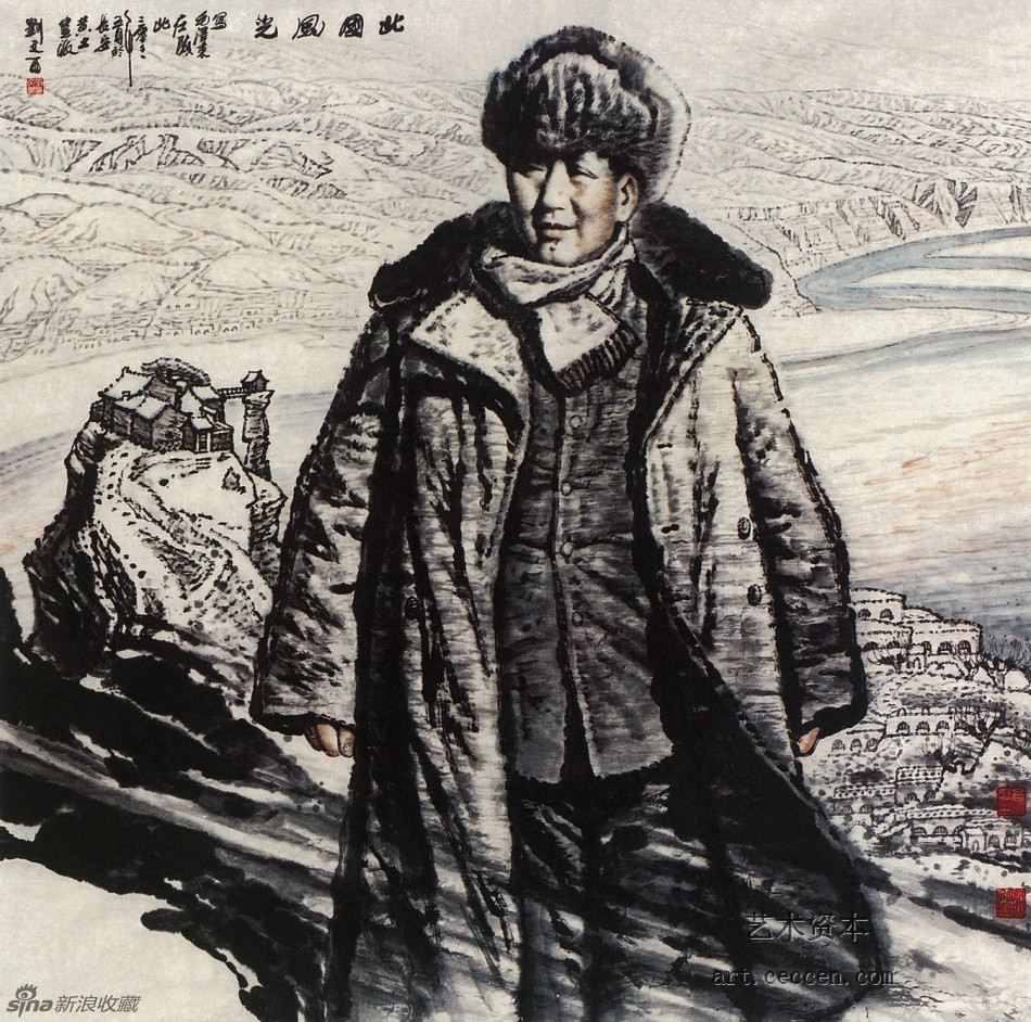 北国风光 150cm×150cm 2001年